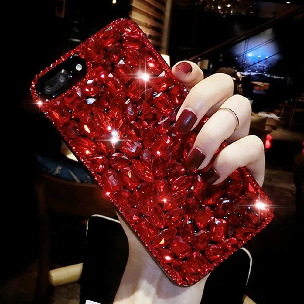 Amazon.com: LCHDA Bling Diamond Case for iPhone XR 6.1 Inch